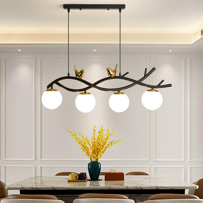 Simple Nordic Bird Design Chandelier