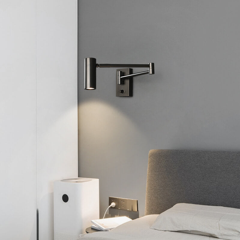 Luxury reading rotatable wall sconces in copper — 220V-240V (UK/AU