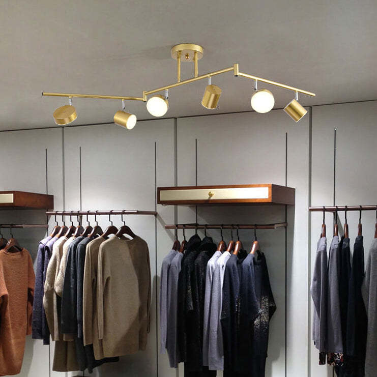 Modern Rotating Track Spotlight LED Ceiling Light