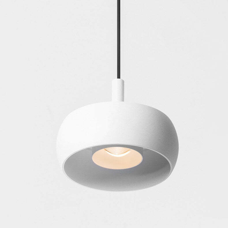 Nordic Dome Aluminum Retractable LED Pendant
