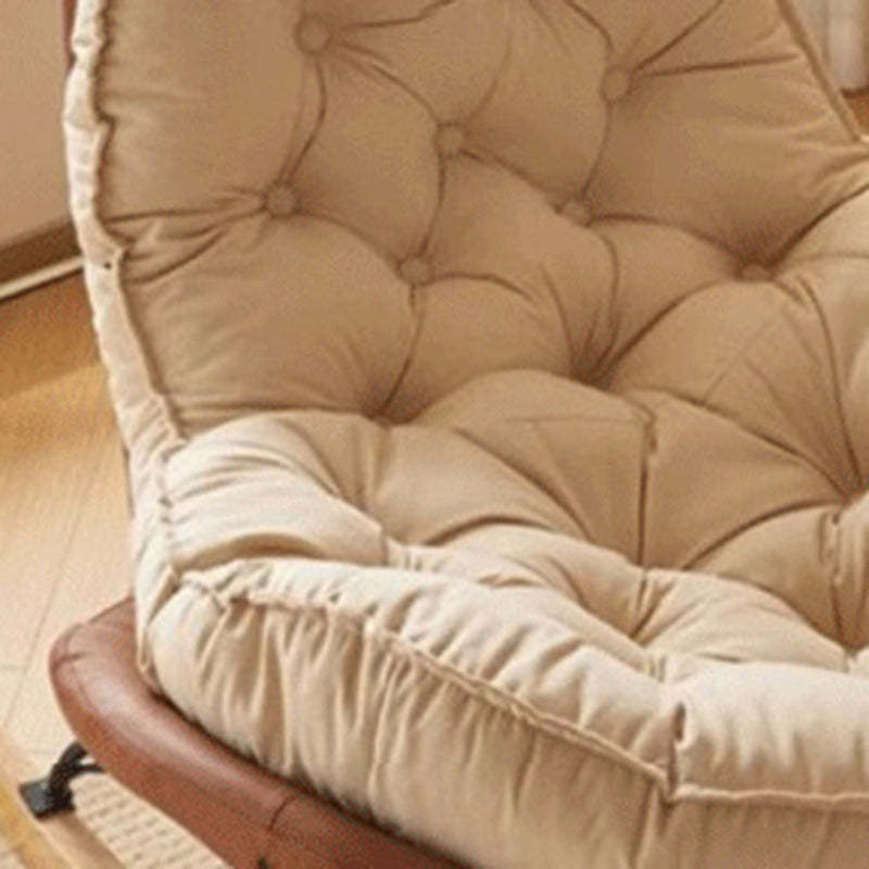 Nordic Tufted Velvet Rocking Chair