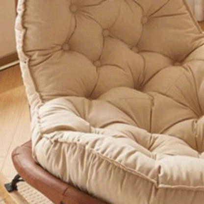 Nordic Tufted Velvet Rocking Chair
