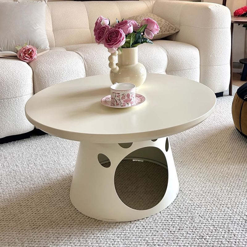Cat Paw Faux Plate Iron Coffee Table