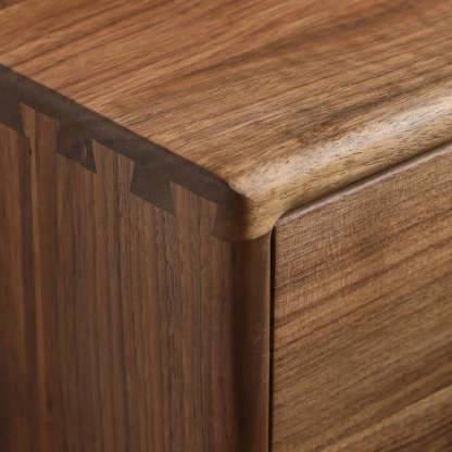 French Rectangular Wood 1-Drawer End Table