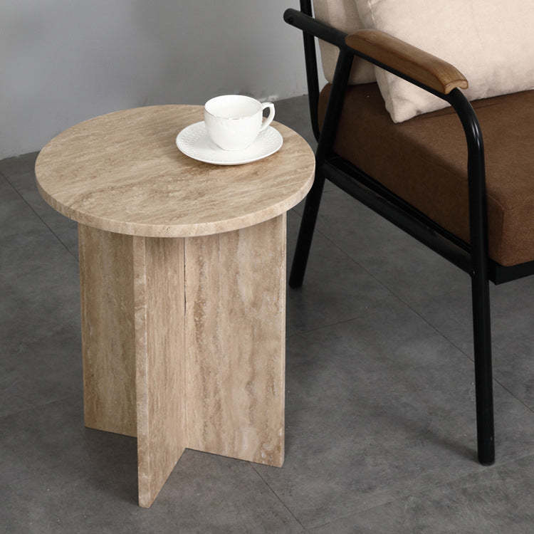 Minimalist Cross Stone Coffee Table