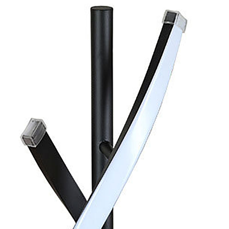 Minimalist Spiral LED Floor Lamp — Black / Infinitely Dimmable / 220V-240V For UK/AU