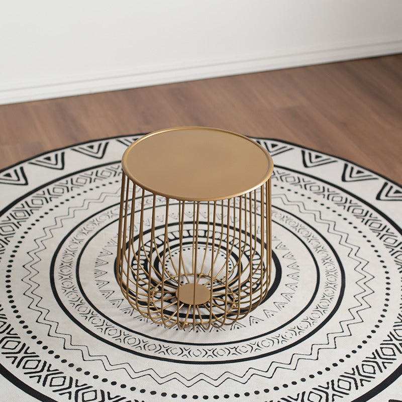 Contemporary Iron Cage Coffee Table