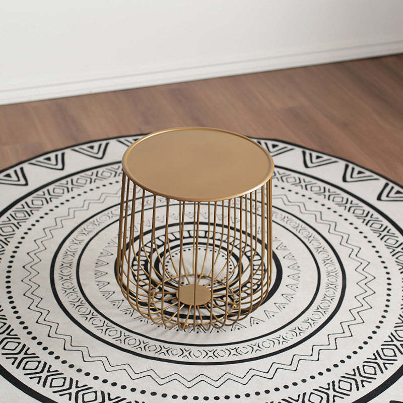 Contemporary Iron Cage Coffee Table