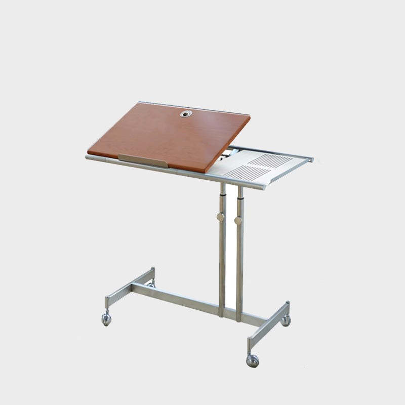 Nordic Wood Steel Liftable Side Table