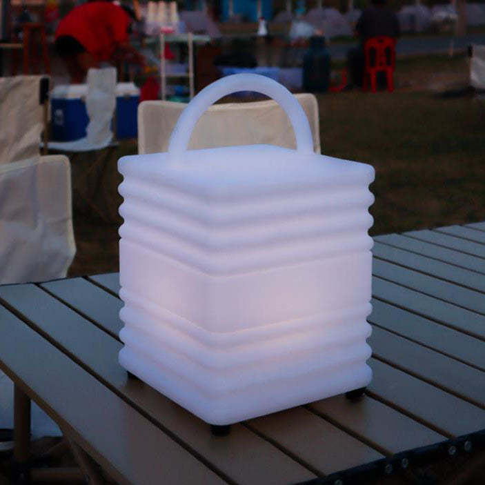 Decorative Square Camping Portable LED Outdoor Light