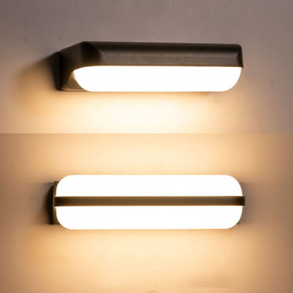 European Retro Die-Cast Aluminum Patio Wall Sconce