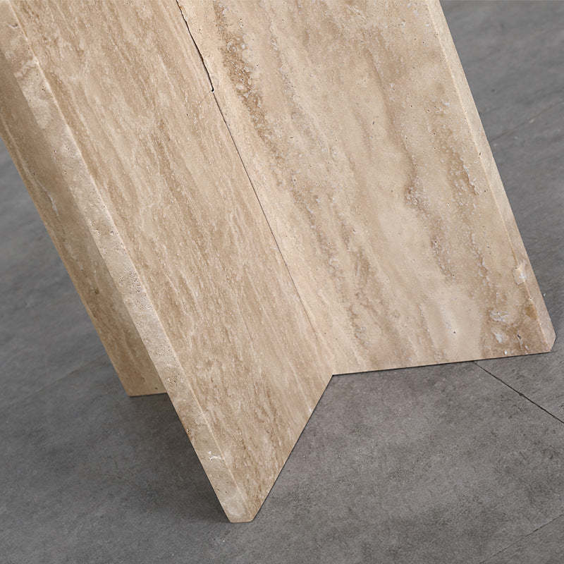 Minimalist Cross Stone Coffee Table