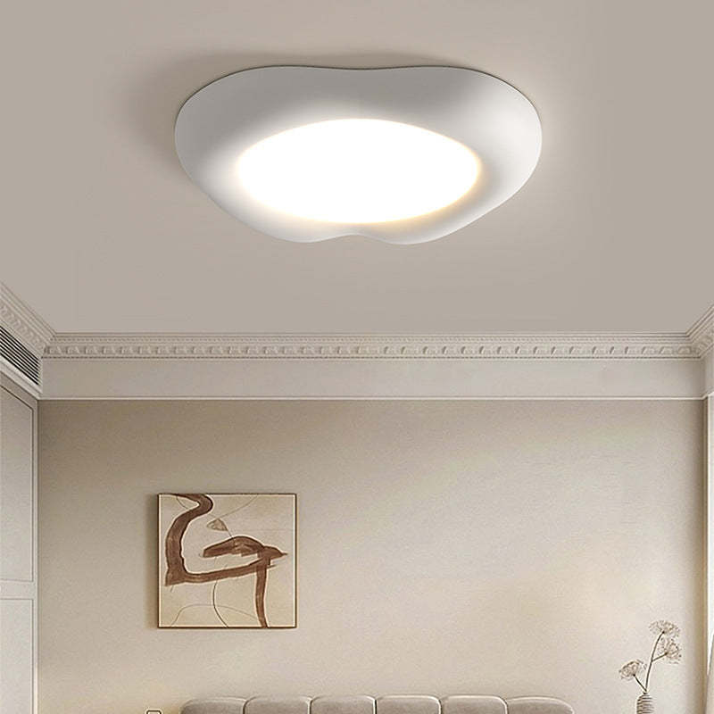 Minimalist Apple Shape LED Flush Mount Light