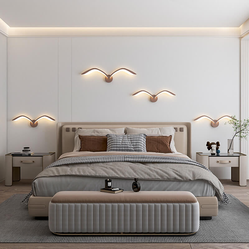 Nordic Minimalist Seagull Acrylic LED Sconce
