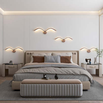 Nordic Minimalist Seagull Acrylic LED Sconce