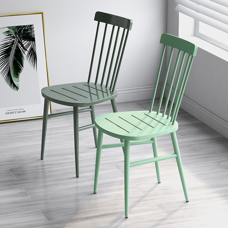Scandinavian Square Steel Armchair