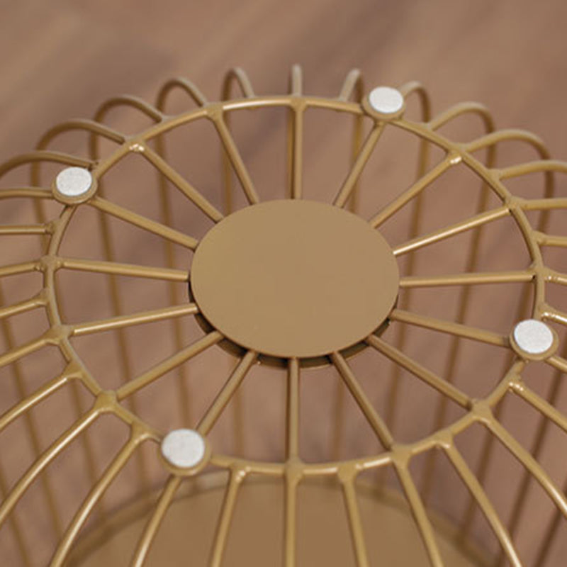 Contemporary Iron Cage Coffee Table