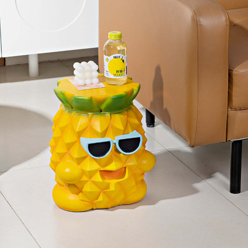 Contemporary Pineapple Resin Coffee Table