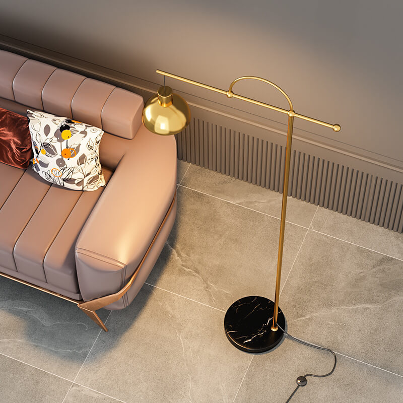 Post-Modern Fishing Rod Dome Floor Lamp
