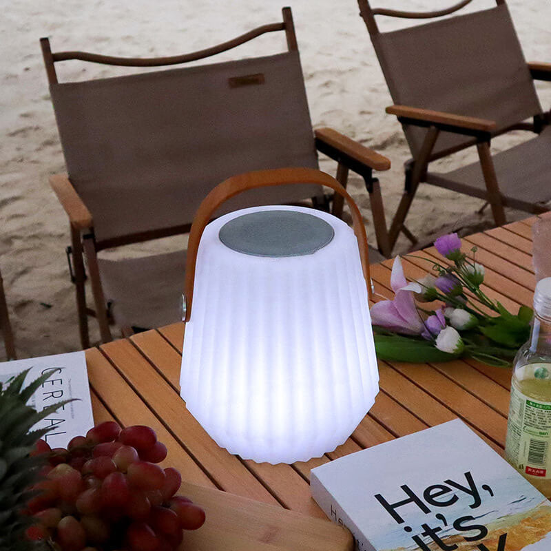 Modern Portable Basket Bluetooth USB Outdoor Light