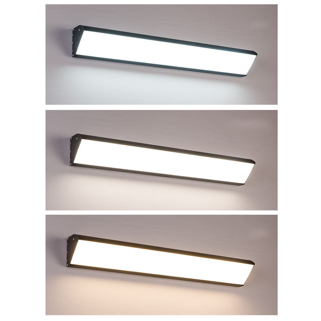 Minimalist Aluminum Acrylic Waterproof Long LED Wall Sconce