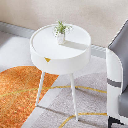 Minimalist Tripod Plastic Nightstand