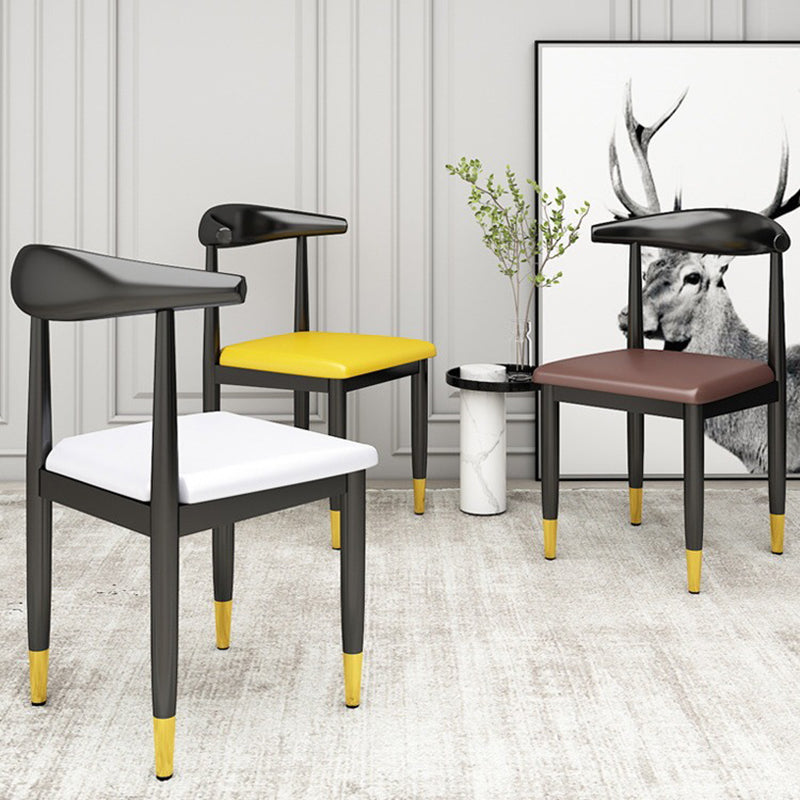 Luxury PU Leather Dining Chair