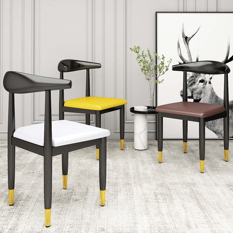 Luxury PU Leather Dining Chair