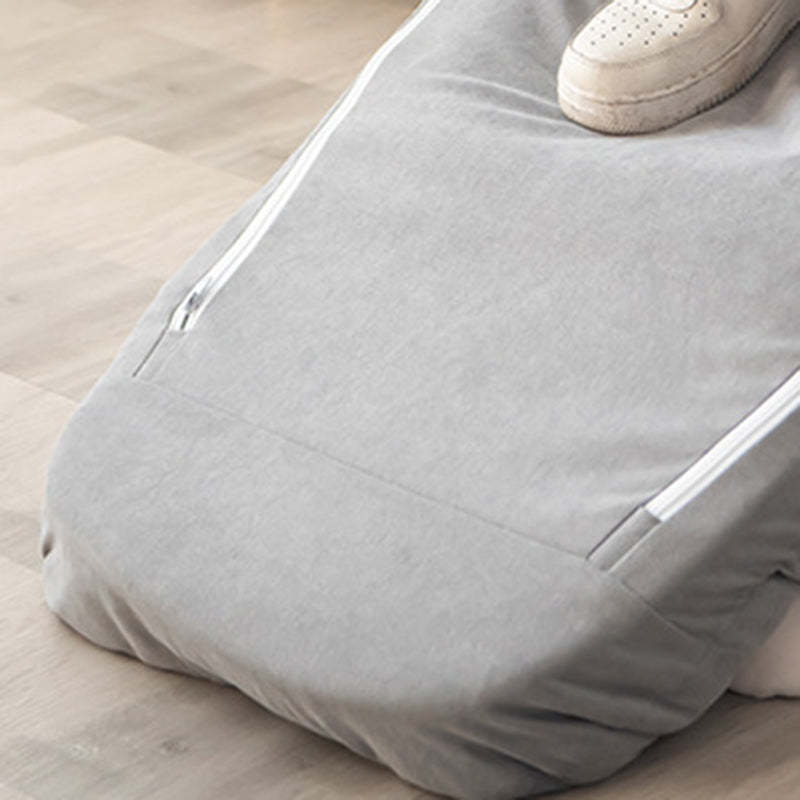 Minimalist Fabric Brushed Cotton Armless Sofa
