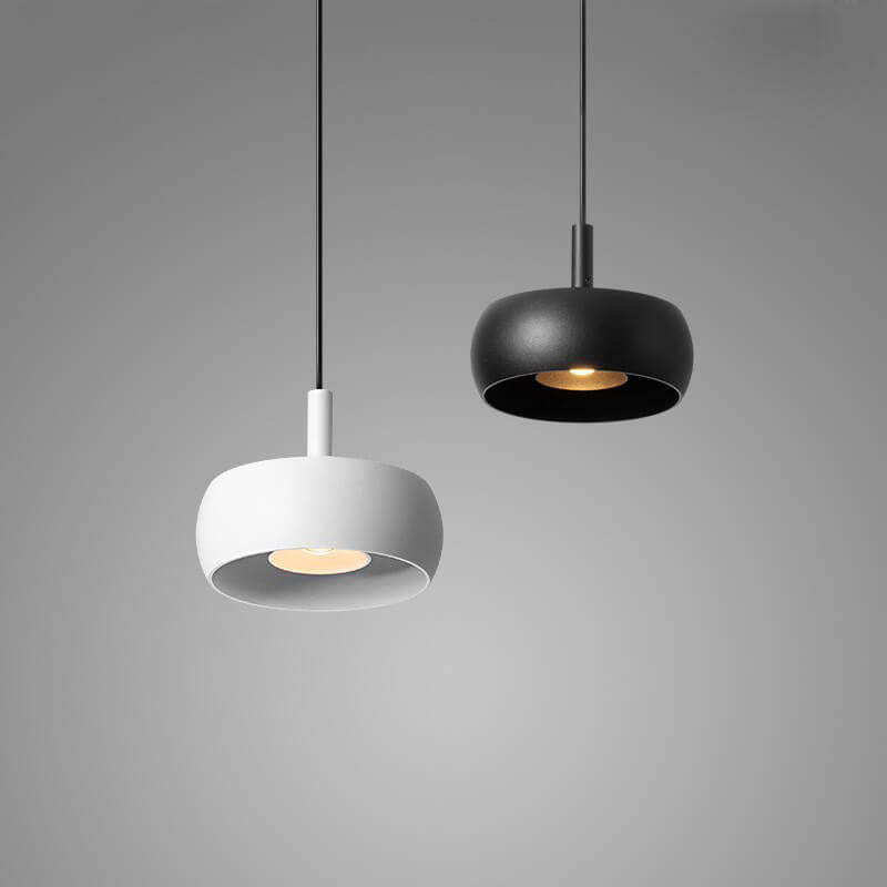 Nordic Dome Aluminum Retractable LED Pendant