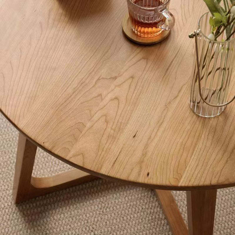 Nordic Fibreboard Pine Wood Coffee Table