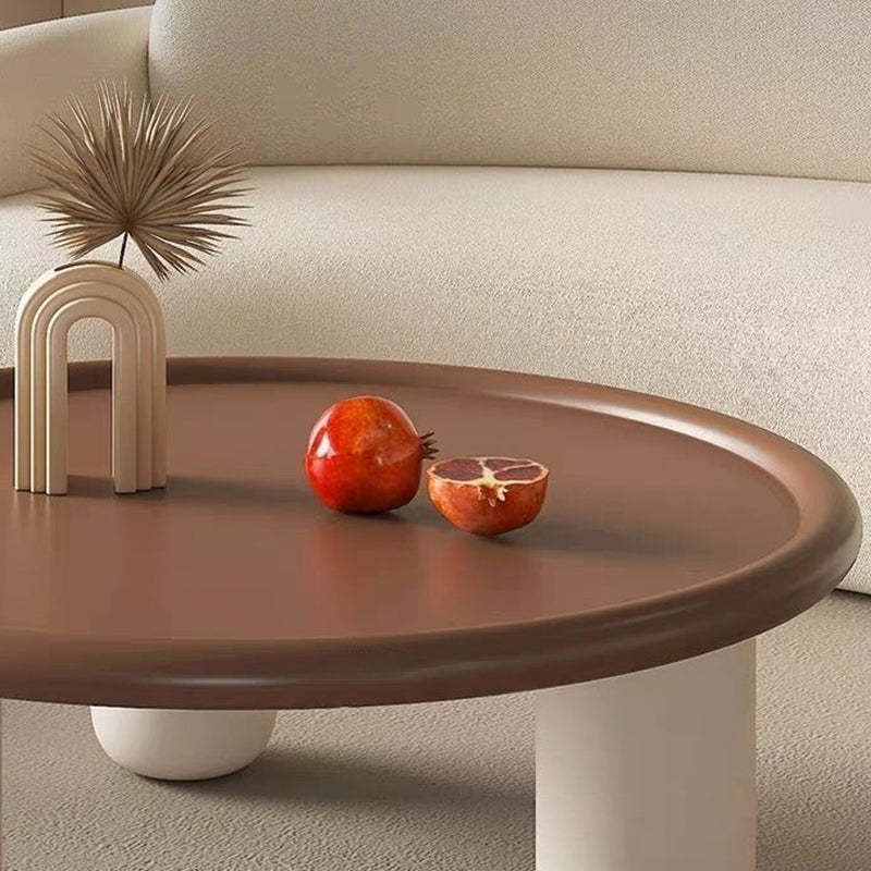 Nordic Tray Top Wood 3-Leg Coffee Table