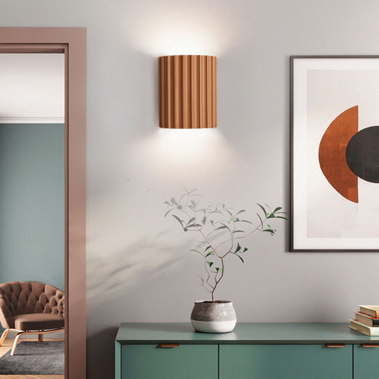 Nordic Resin Tiles 2-Light Sconce