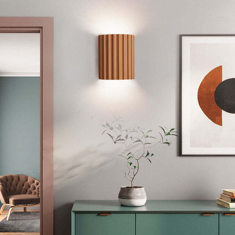 Nordic Resin Tiles 2-Light Sconce