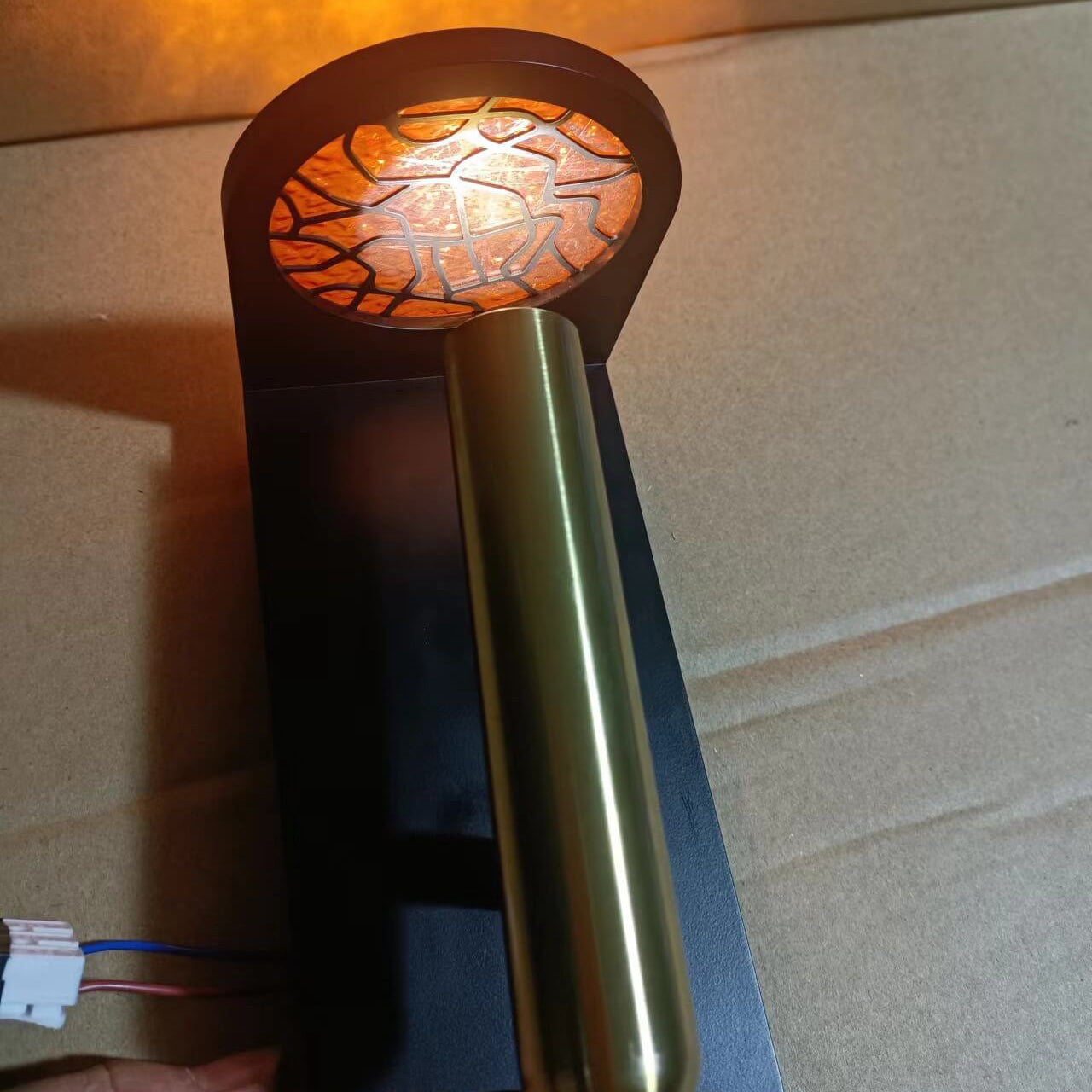 Industrial Flame Light Shadow Rotatable LED Wall Sconce