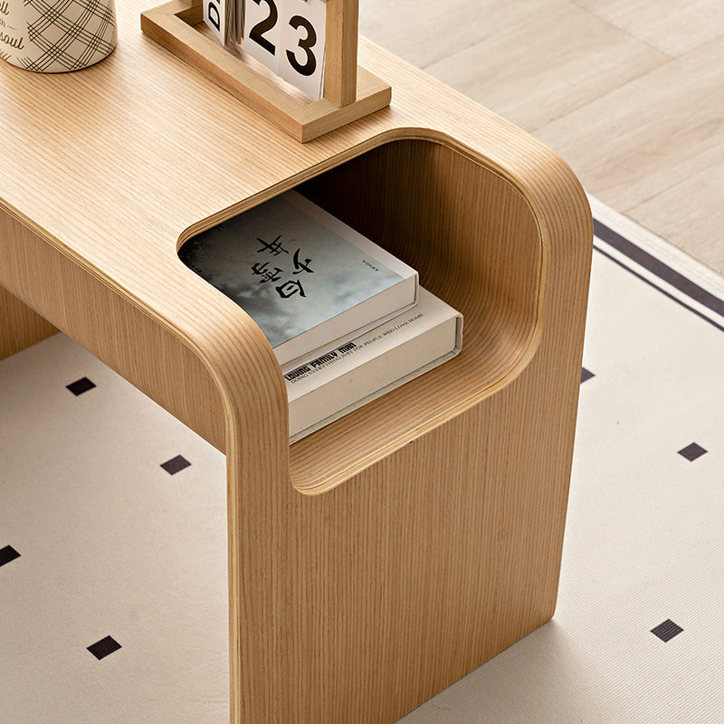 Minimalist Square Wood Coffee Table