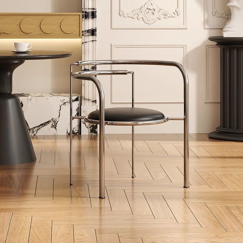 Scandinavian Curved Ash Wood Dining Chair