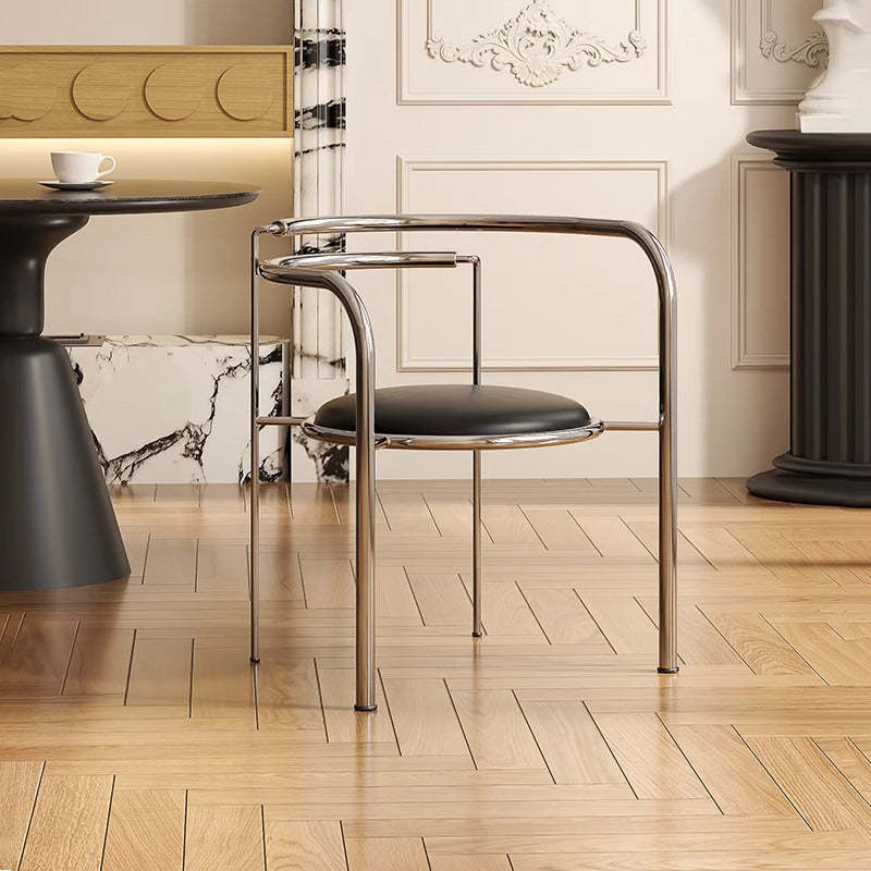 Scandinavian Curved Ash Wood Dining Chair