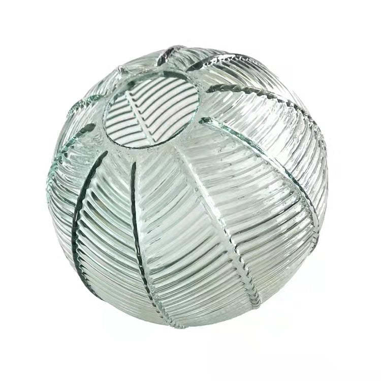 Green Leaf Glass Ball Pendant Light