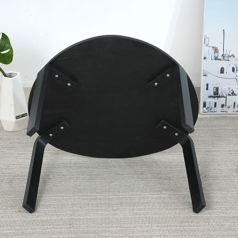 Bend Round Wood Coffee Table