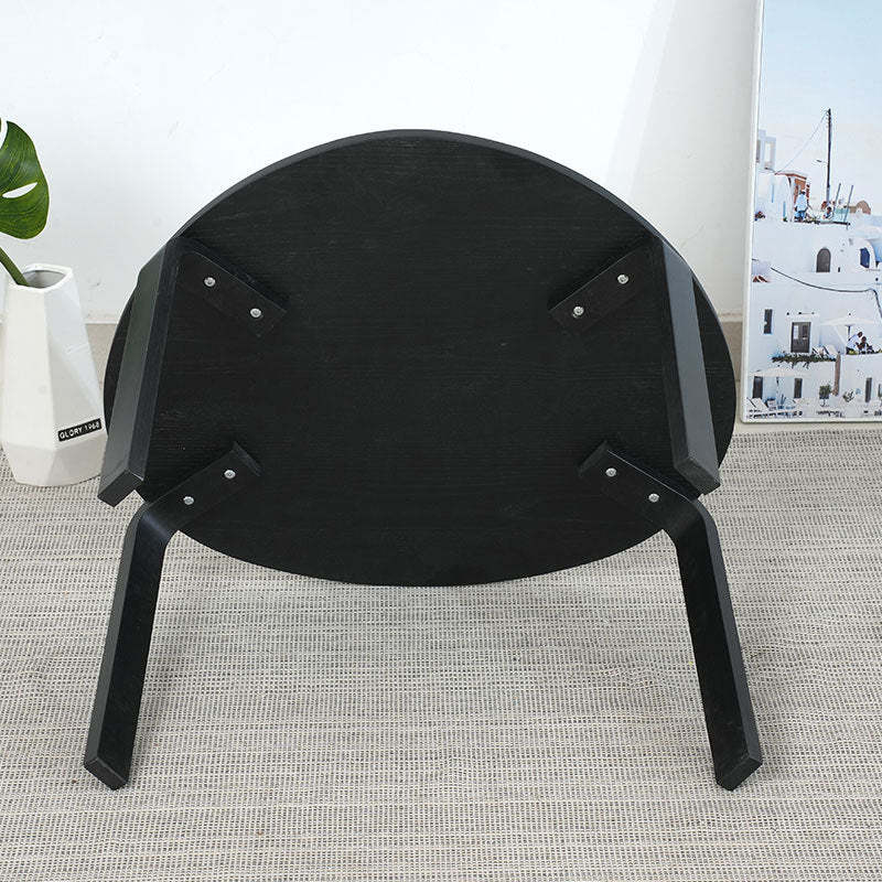 Bend Round Wood Coffee Table