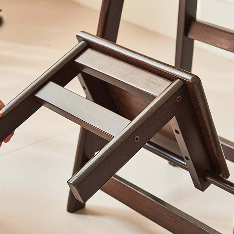 Minimalist Wooden Backless Bar Stool