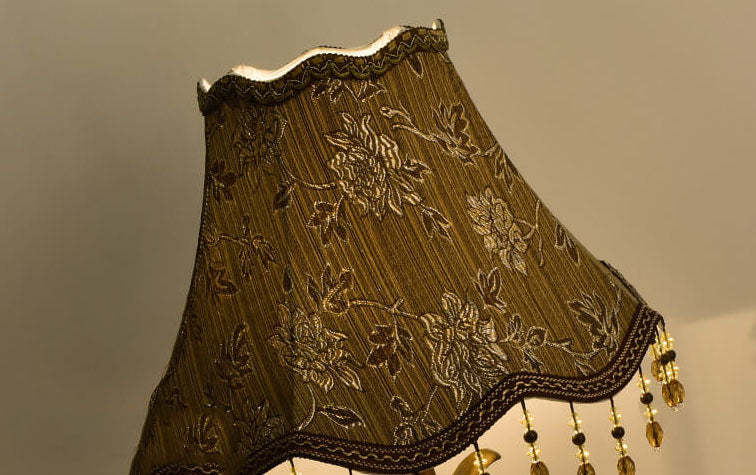 Modern Luxury Retro Tassel Resin Lamp
