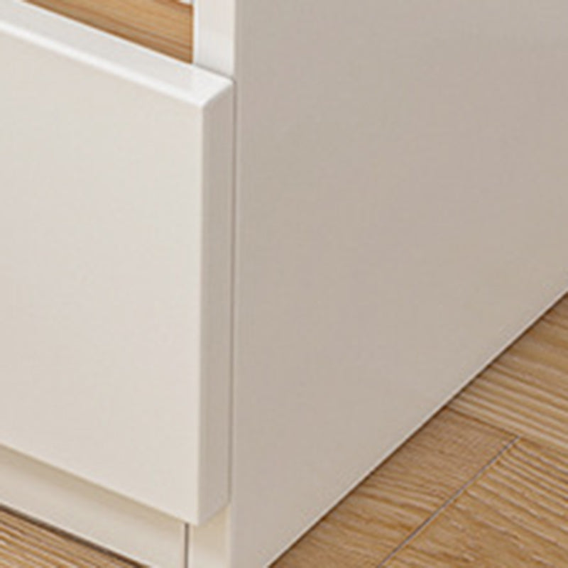 Minimalist Density Panel 2/3-Drawer Nightstand — 2 / Wood Color