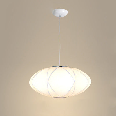 Minimalist Fabric Lantern Pendant Light
