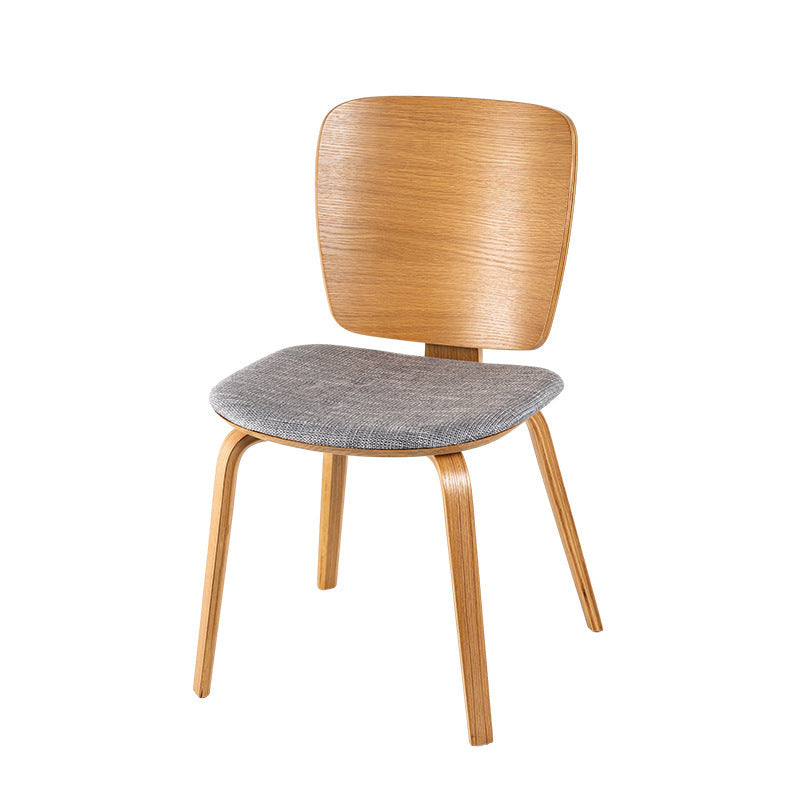 PU Leather Wood Dining Chair