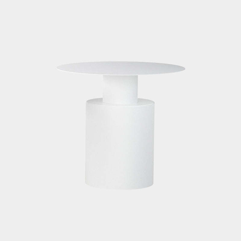 Minimalist Cylinder Iron Bedside Nightstand