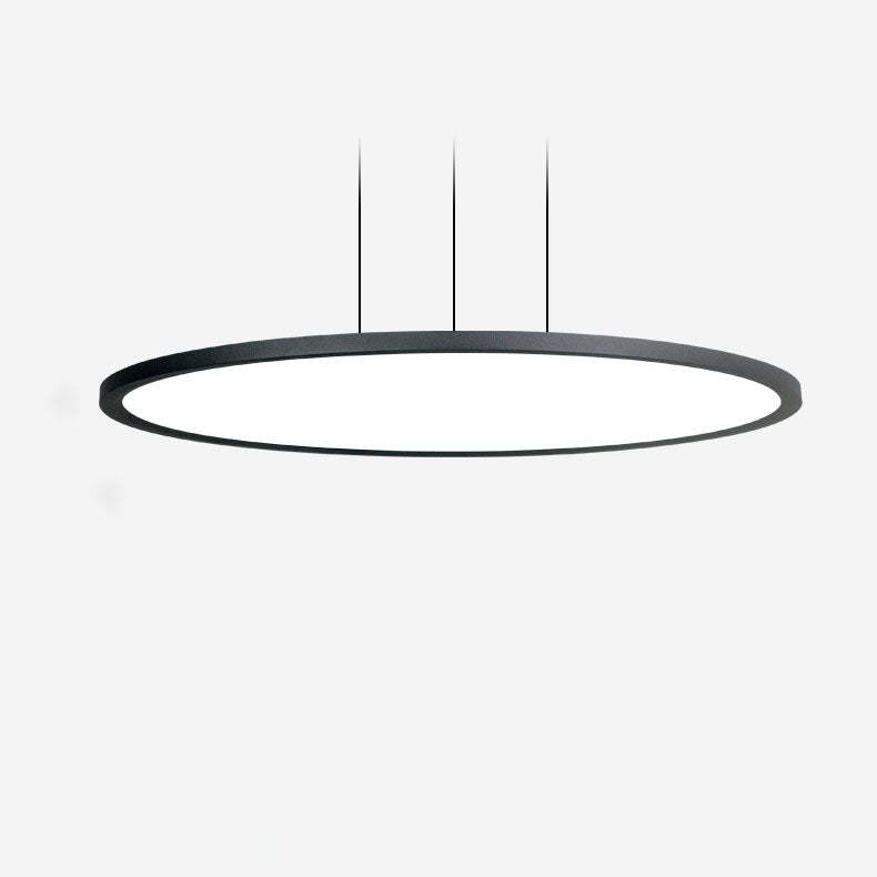 Minimalist Aluminum Round LED Pendant Light