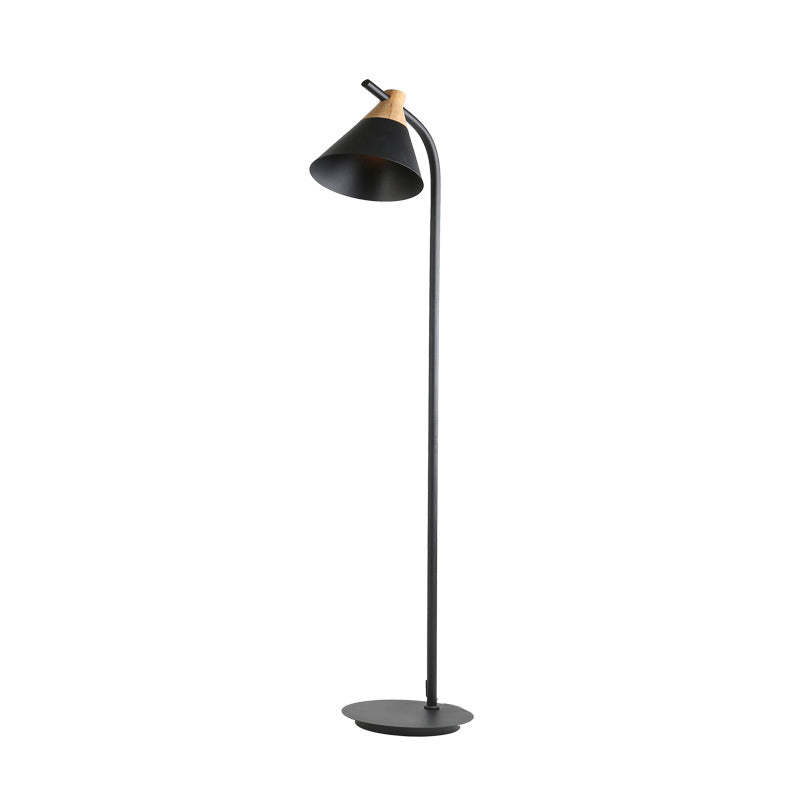 Nordic Macaron Cone Floor Lamp