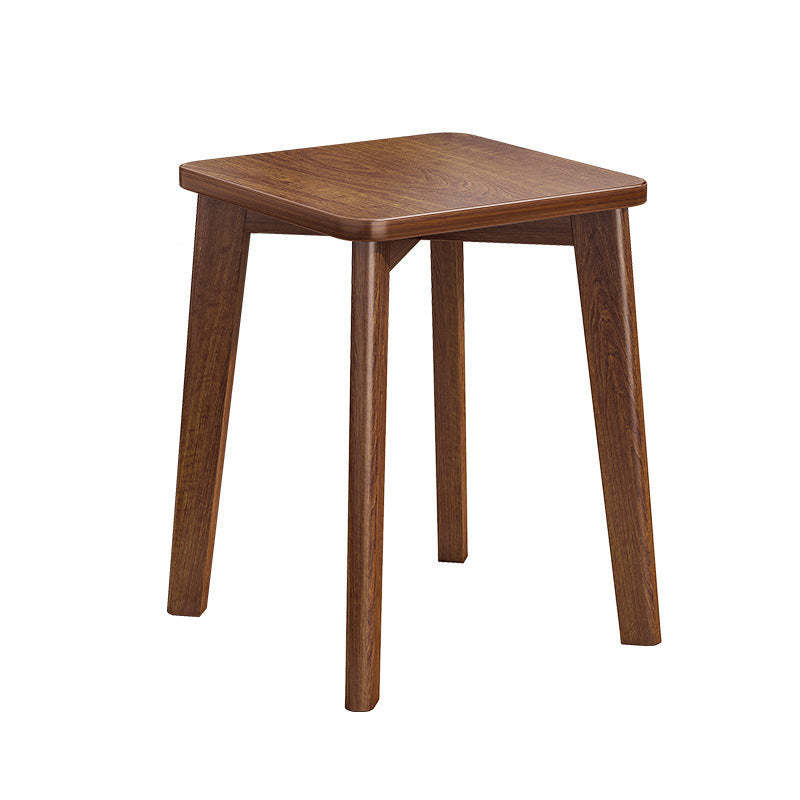 Chinese Wood Stackable Low Stool